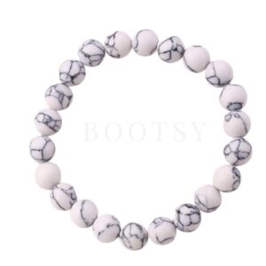 White Howlite Bracelet for Women