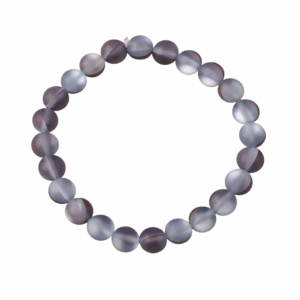 Matte Black Bead Bracelet