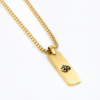 Om Matte Finish Necklace for Men
