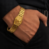 Hanuman Gold Bracelet for Men