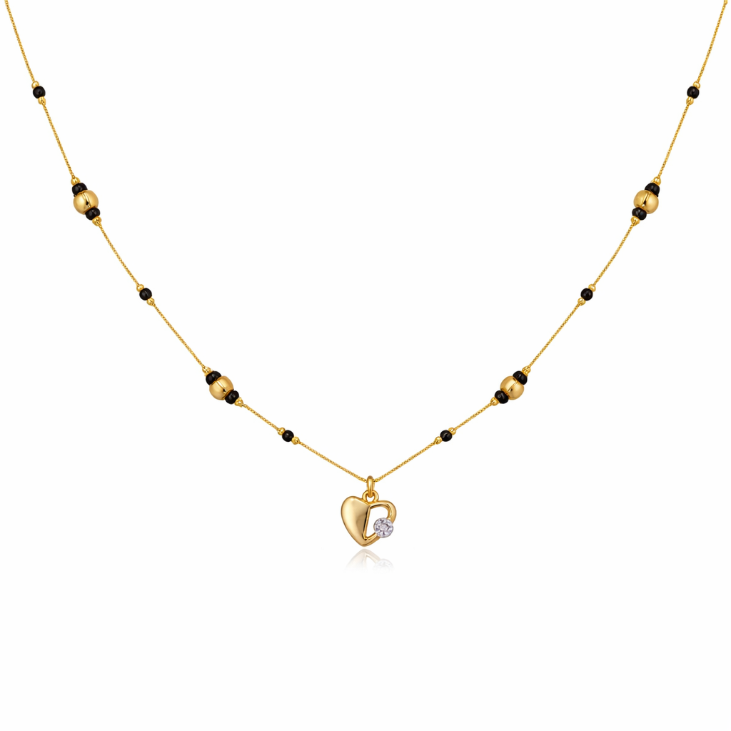 Short Mangalsutra Necklace Short Mangalsutra Necklace