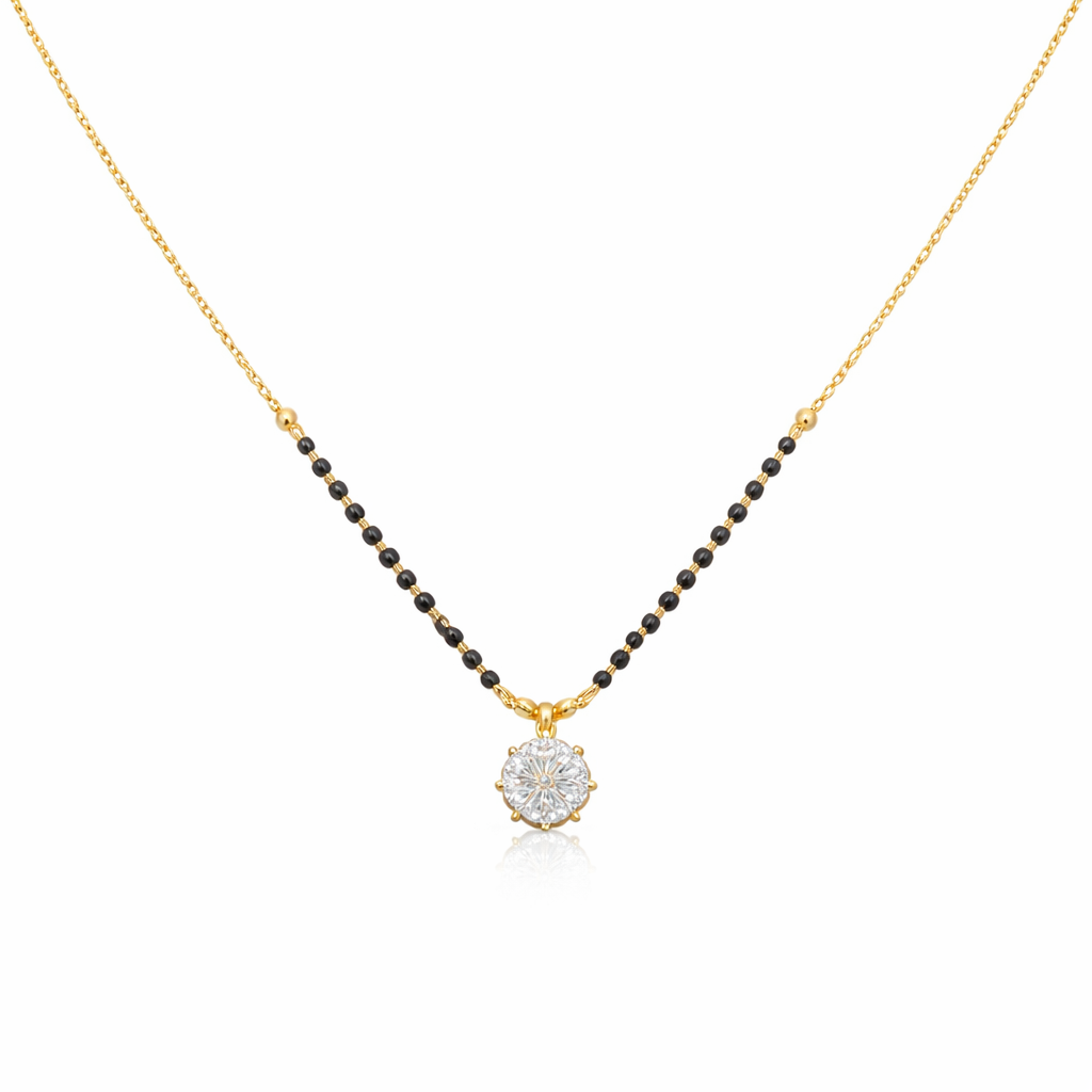 Short Mangalsutra Necklace Short Mangalsutra Necklace